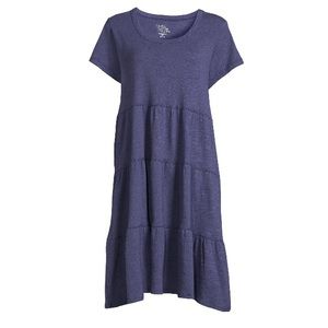 Time and Tru Tiered Knit Dress